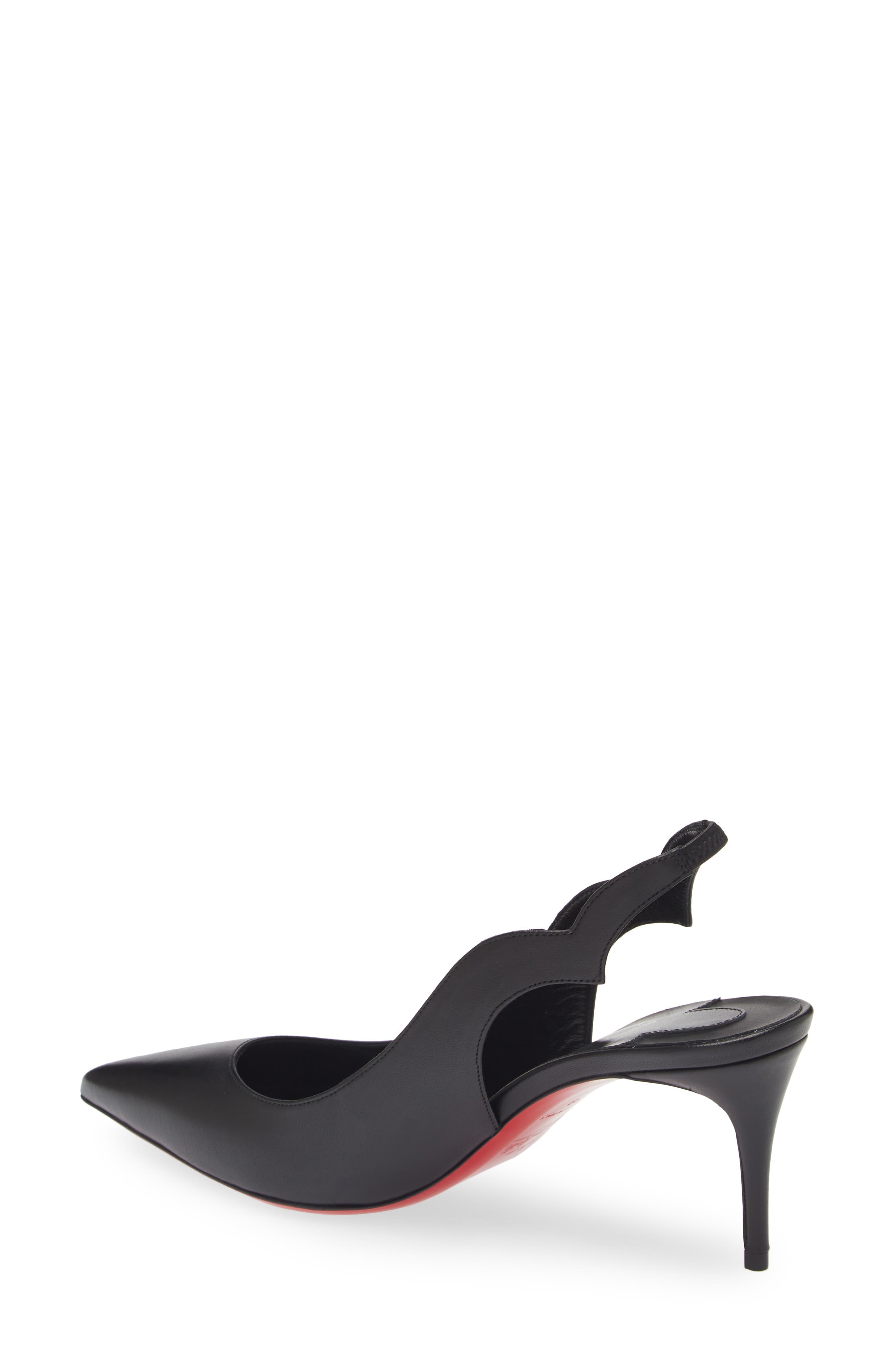 Christian Louboutin Hot Chick Pointed Toe Slingback Pump, Alternate, color, 