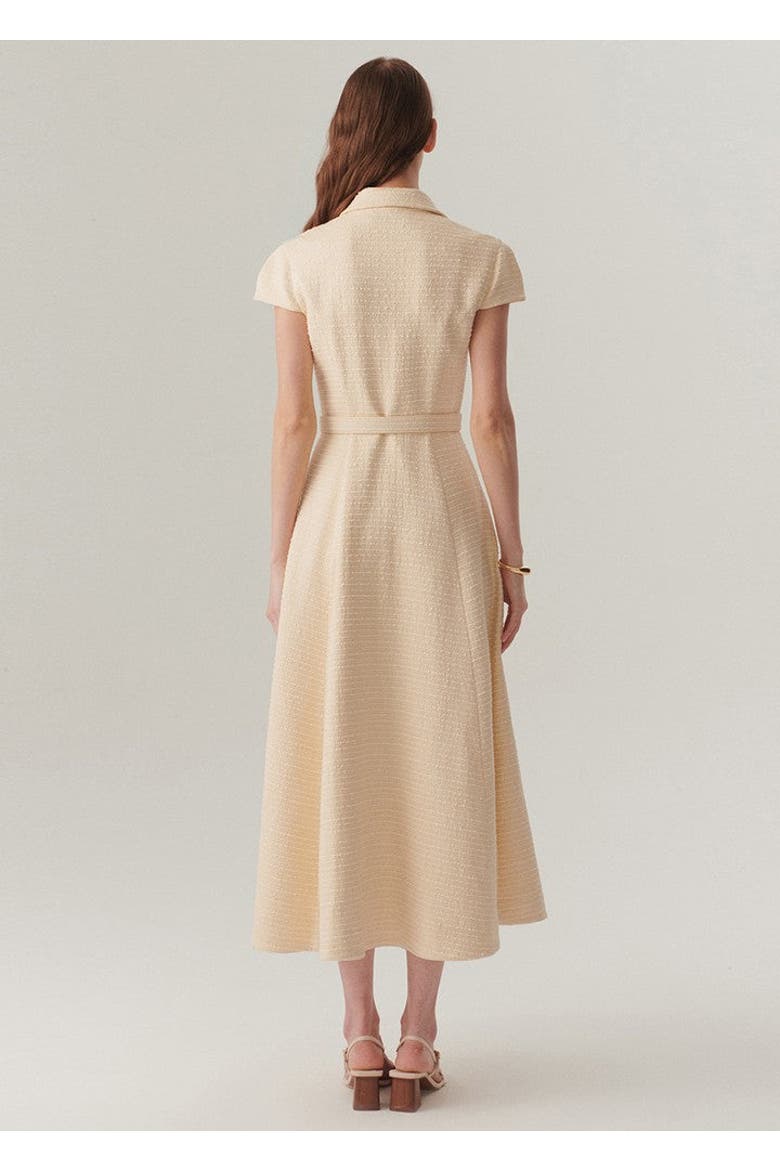 Savannah Midi Shirt Dress, Alternate, color, Ecru