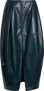 ISRAELLA KOBLA Daphne Faux Leather Skirt