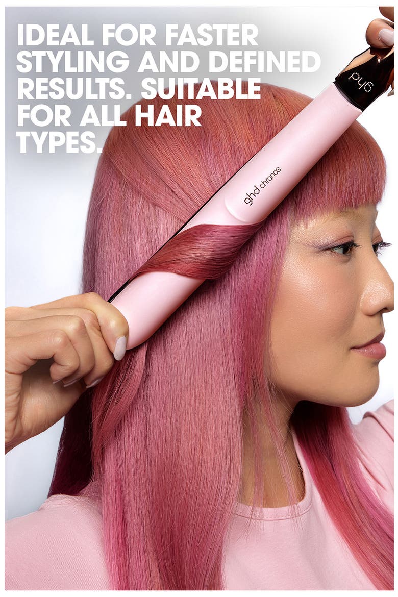 Chronos Styler 1-Inch Flat Iron in Pink Sorbet (Limited Edition), Alternate, color, PINK