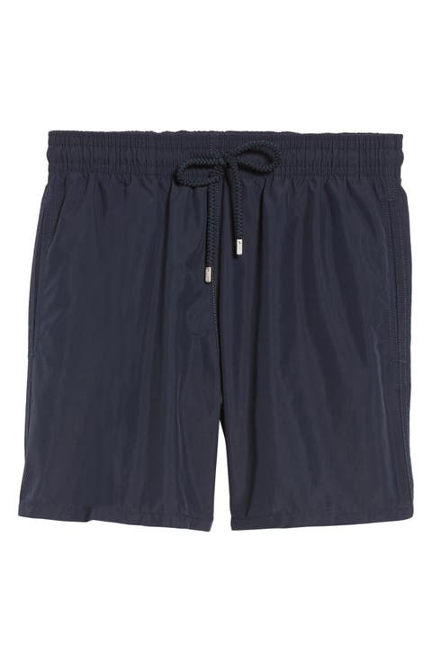 Men's Solid Swim Trunks