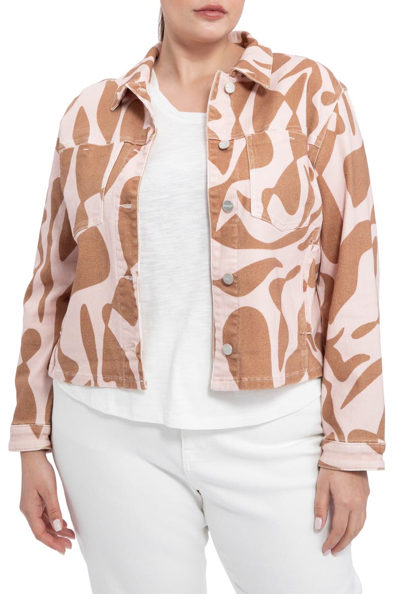 Denim Jacket, Main, color, LION RIVER