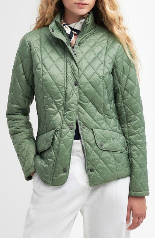 Barbour Flyweight Quilted Jacket In Green