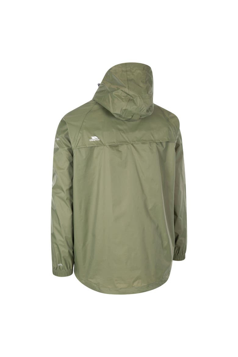 Gender Inclusive Qikpac Waterproof Jacket, Alternate, color, Moss