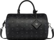 MCM Medium Ella Boston Bag in Visetos