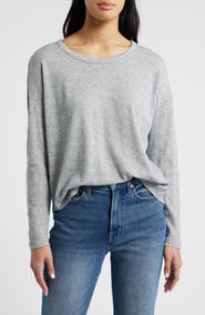 Lucky Brand Metallic Stripe Knit Shirt