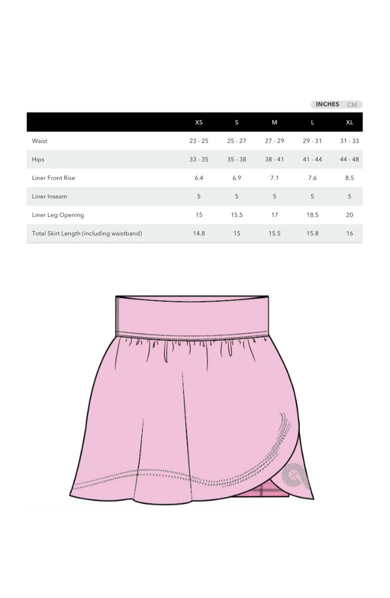 AVI Cross-Court Pickleball Skirt, Alternate, color, Black Beauty