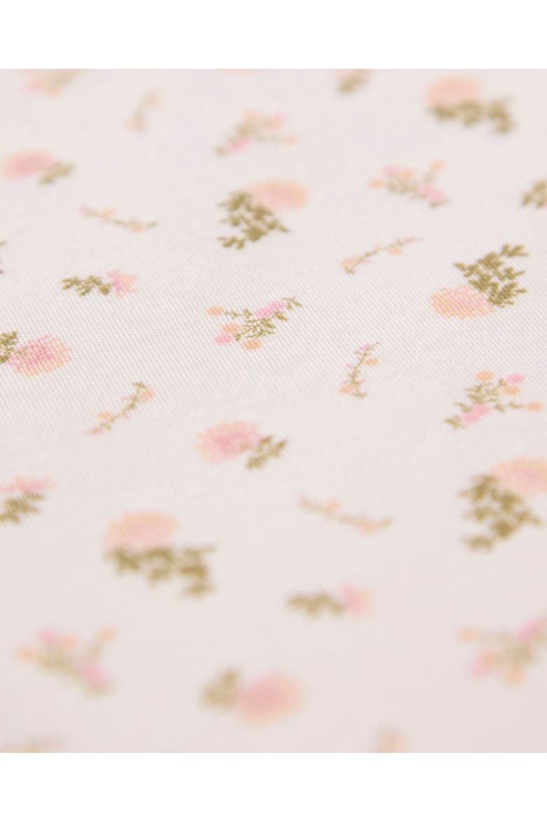 Baby Floral-Printed Double-Sided Snuggle Blanket, Alternate, color, Pink Icing