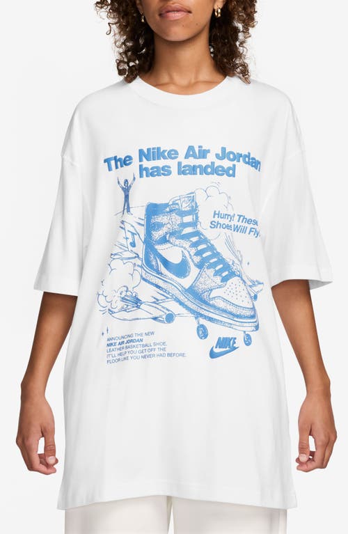 JORDAN JORDAN OVERSIZE COTTON GRAPHIC T-SHIRT 