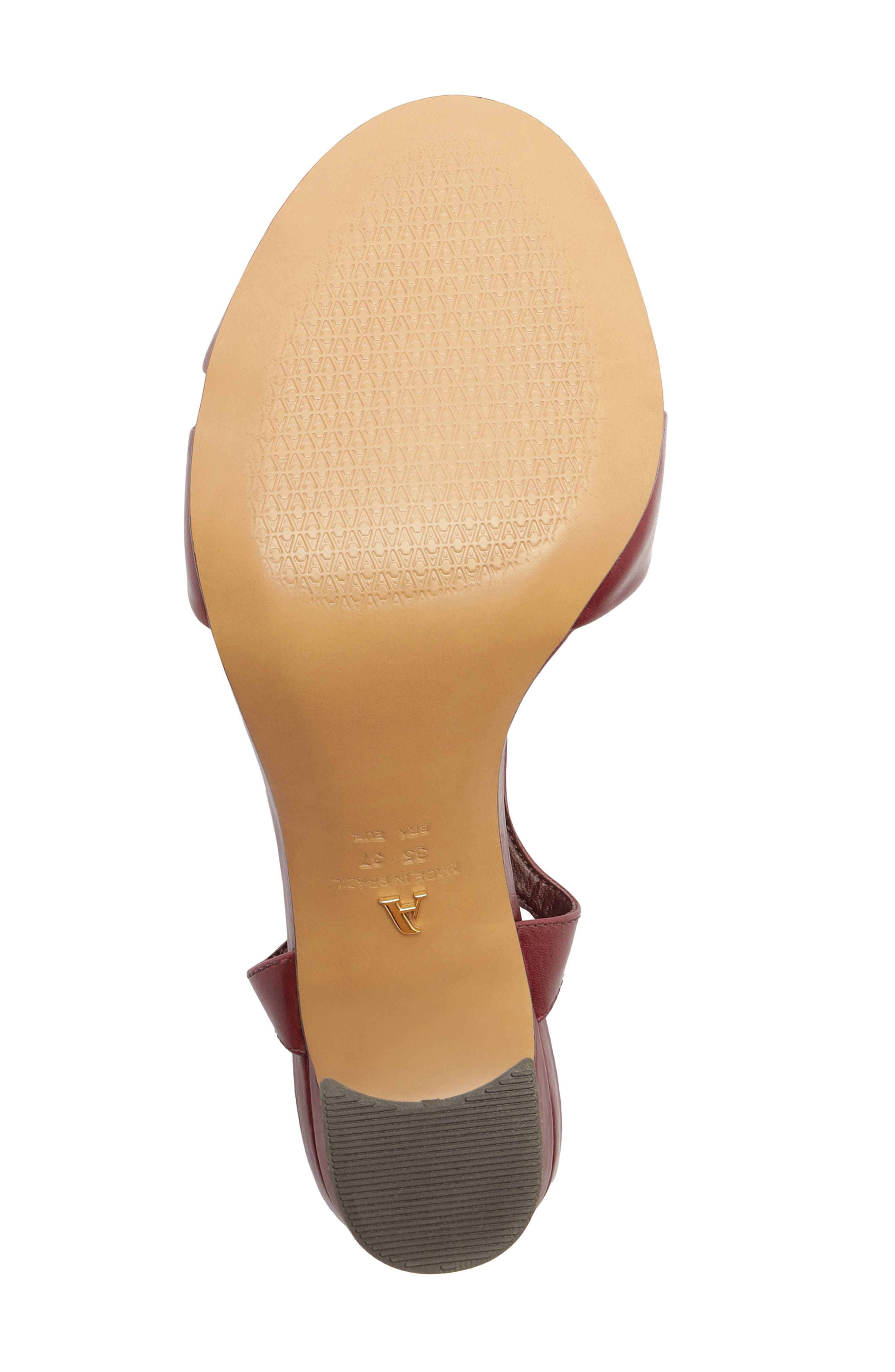Dina Flare Heel Sandal, Alternate, color, FRESH RUBY