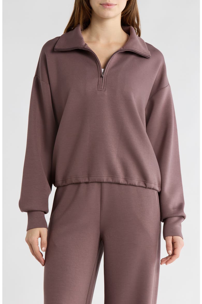 Whisper Knit Half Zip Sweatshirt (Women) | Nordstromrack