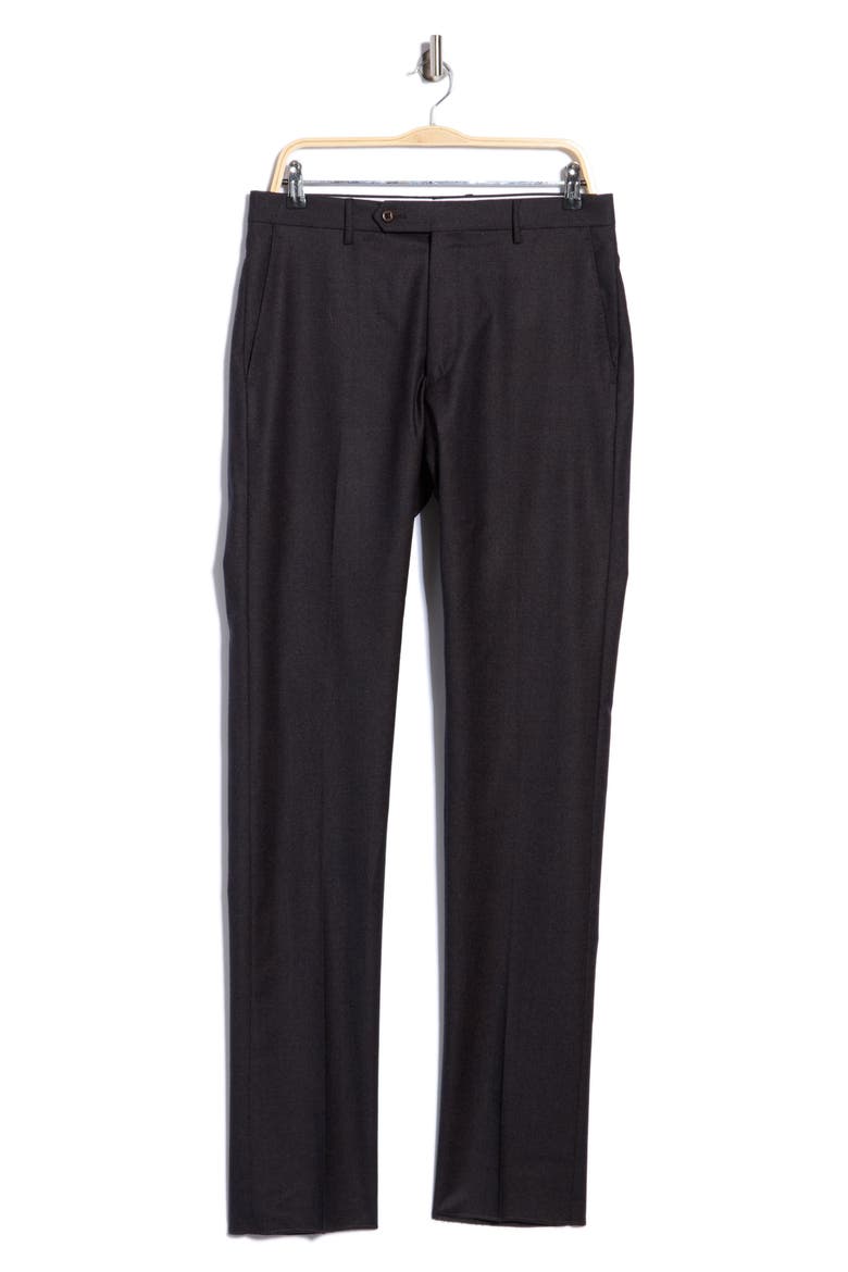 Noah Wool Trousers, Alternate, color, DARK BURGUNDY