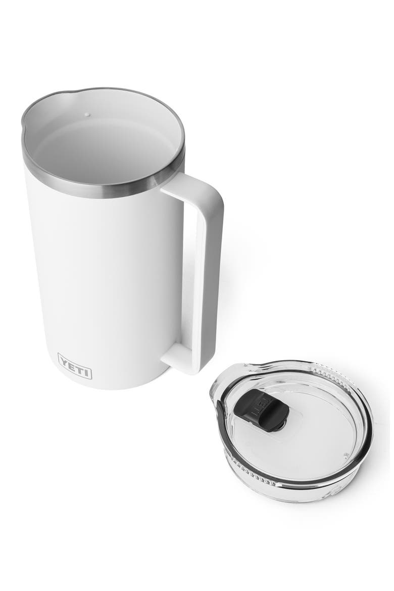 Rambler 64-Ounce Pitcher, Alternate, color, WHITE