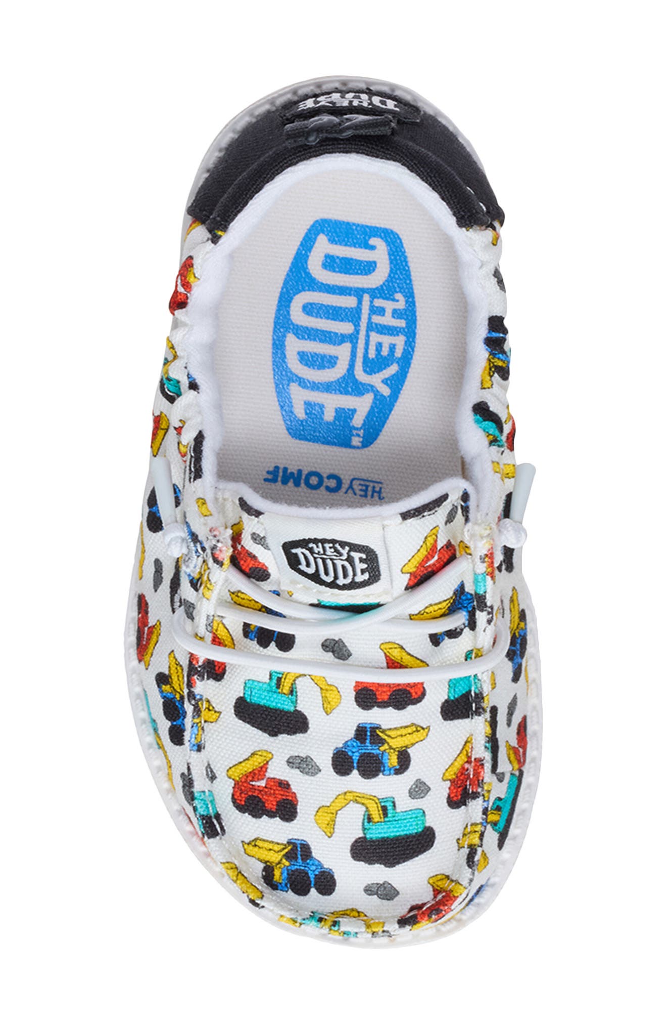 Kids' Lil Dude Slip On, Alternate, color, WHITE