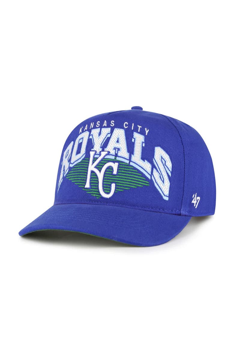 '47 Men's '47 Royal Kansas City Royals Pomona Hitch Adjustable Hat, Main, color, 