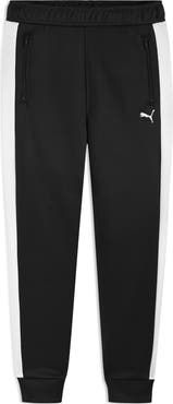 PUMA Kids' T7 Foundations Slim Piqué Track Pants