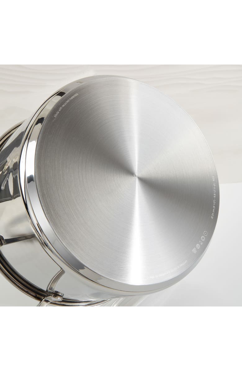 BergHOFF Dina Helix 2.2-Quart Stockpot, Alternate, color, Silver