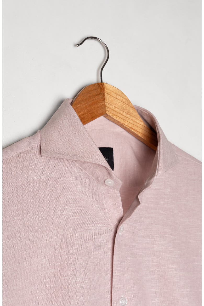 Modern Cotton Linen Shirt, Alternate, color, Light Pink
