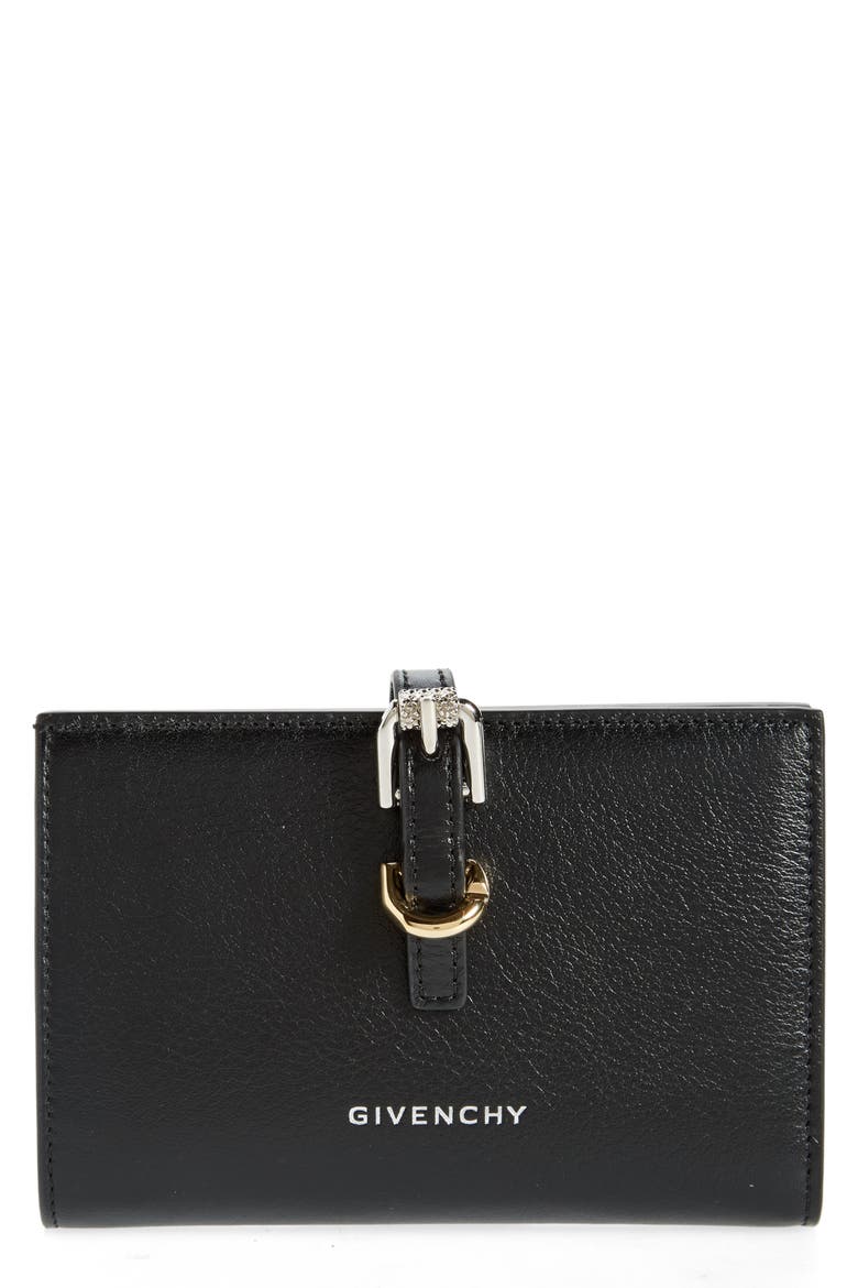 Voyou Leather Bifold Wallet, Main, color, BLACK