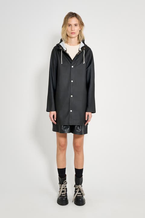 Stockholm Long Sleeve Hooded Raincoat