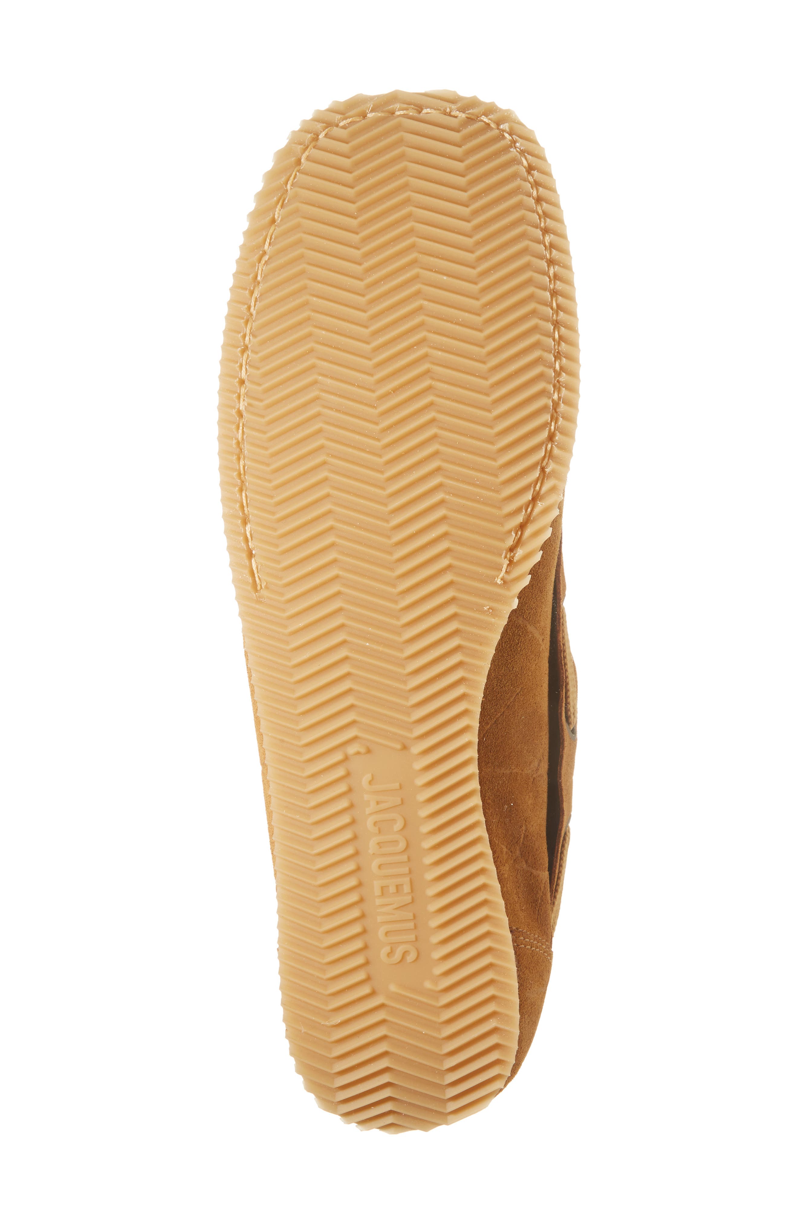 Jacquemus The Batto Boat Shoe, Alternate, color, Camel 830