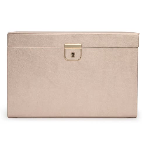 Wolf Palermo Large Jewelry Box In Rose Gold