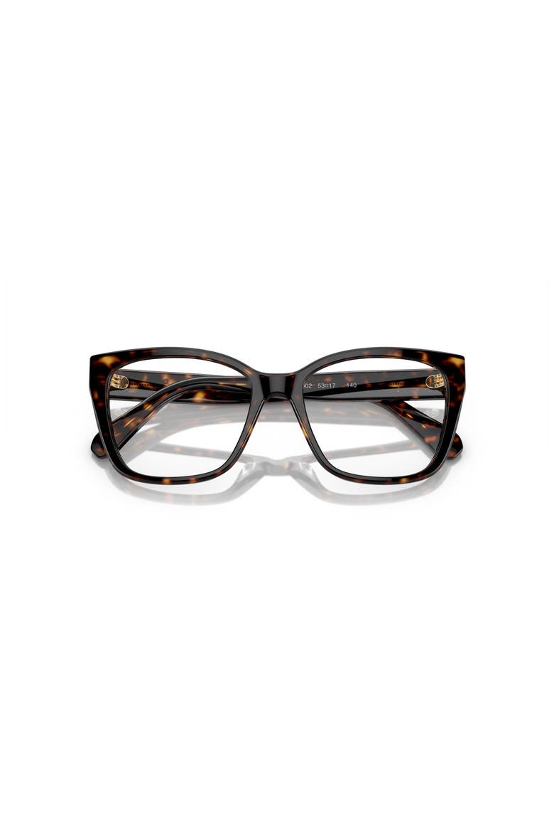 53mm Irregular optical glasses, Alternate, color, Tortoise