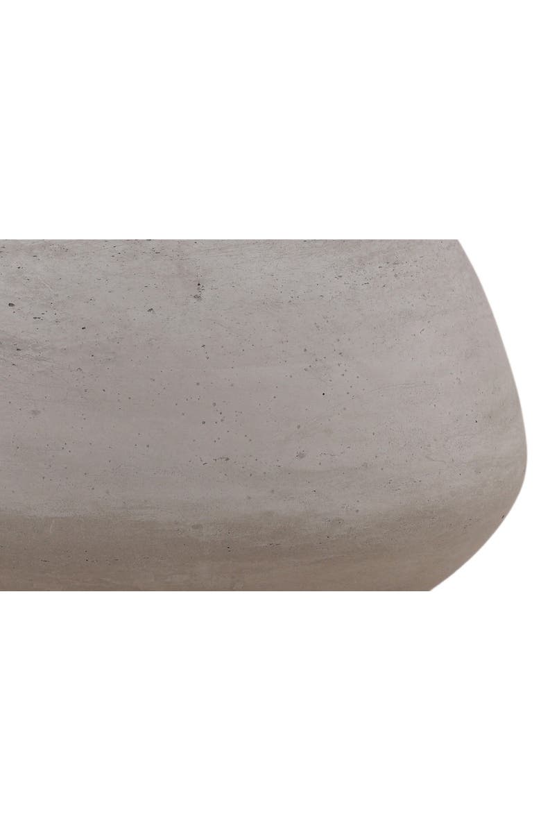 Dovetail Furniture Aria Cement Outdoor Vase, Alternate, color, Natural