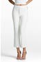 Tapered Faux Leather Crop Pants