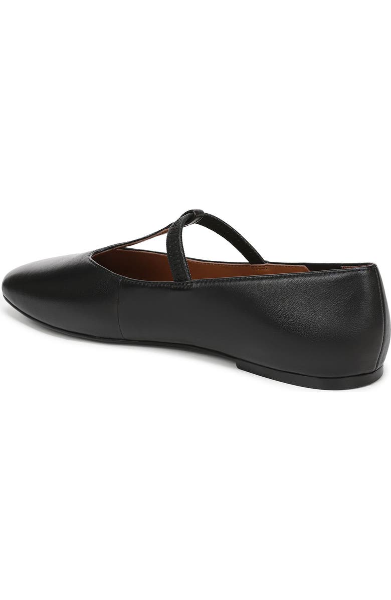 Franco Sarto Maaja T-Strap Flat, Alternate, color, Black