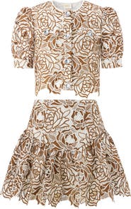 Marlo Kids Kimberly Embroidered Jacket