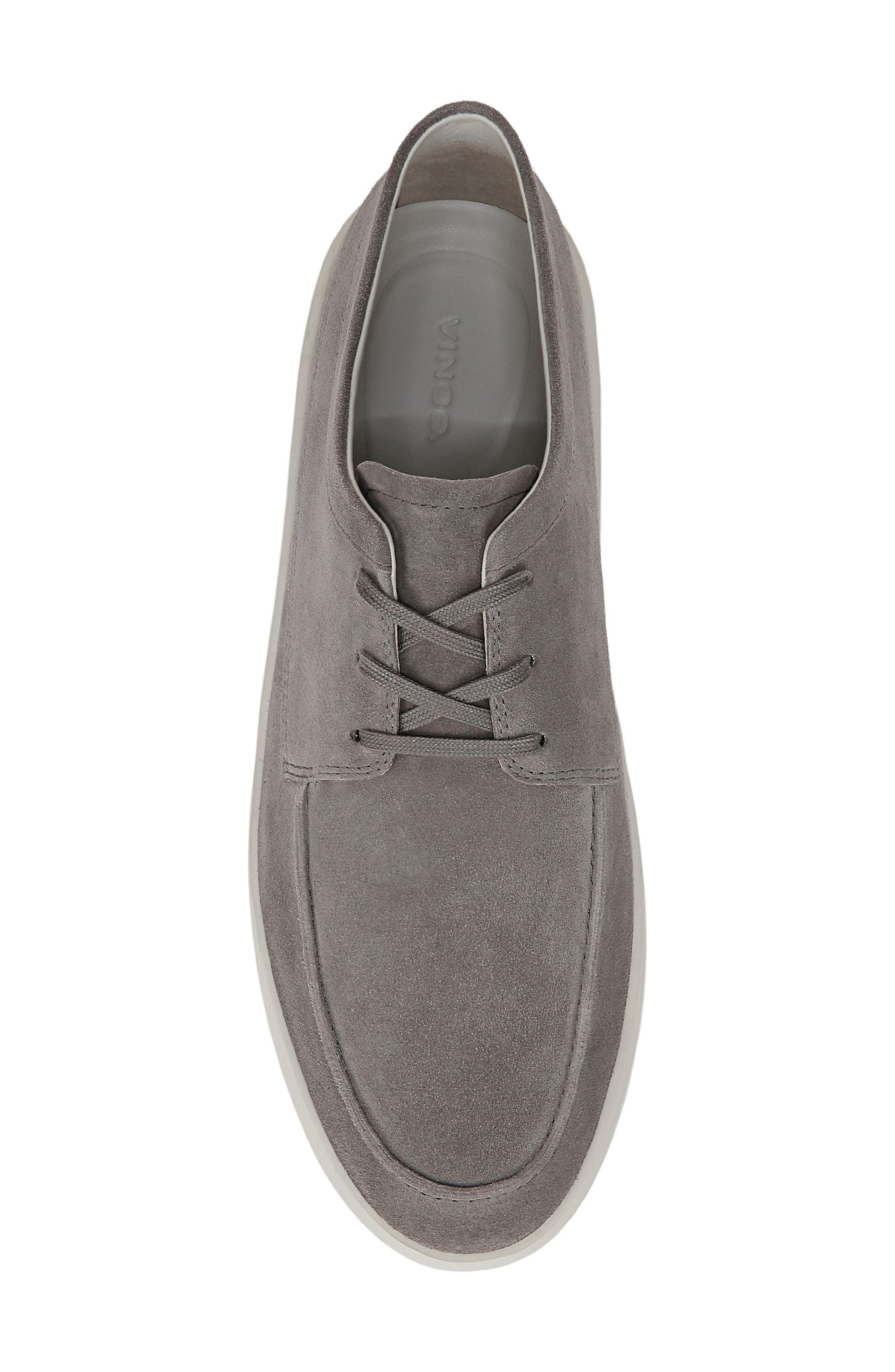 Vince Paolo Moc Toe Loafer, Alternate, color, Smoke Grey