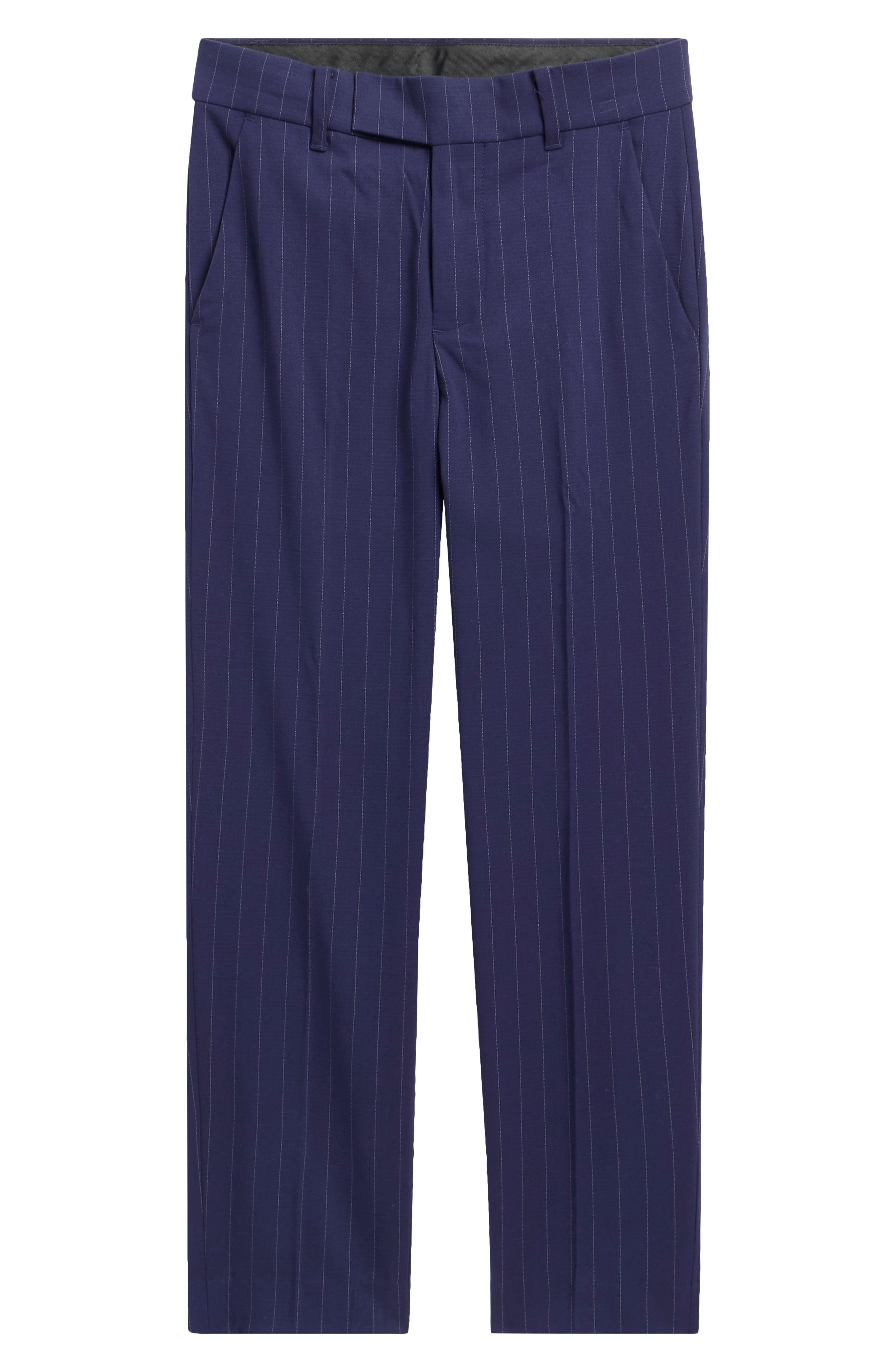 Kids' Stretch Pinstripe Dress Pants