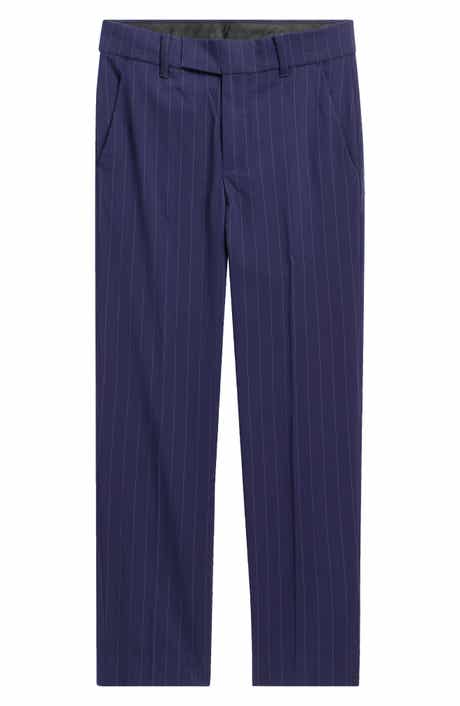 Kids' Stretch Pinstripe Dress Pants