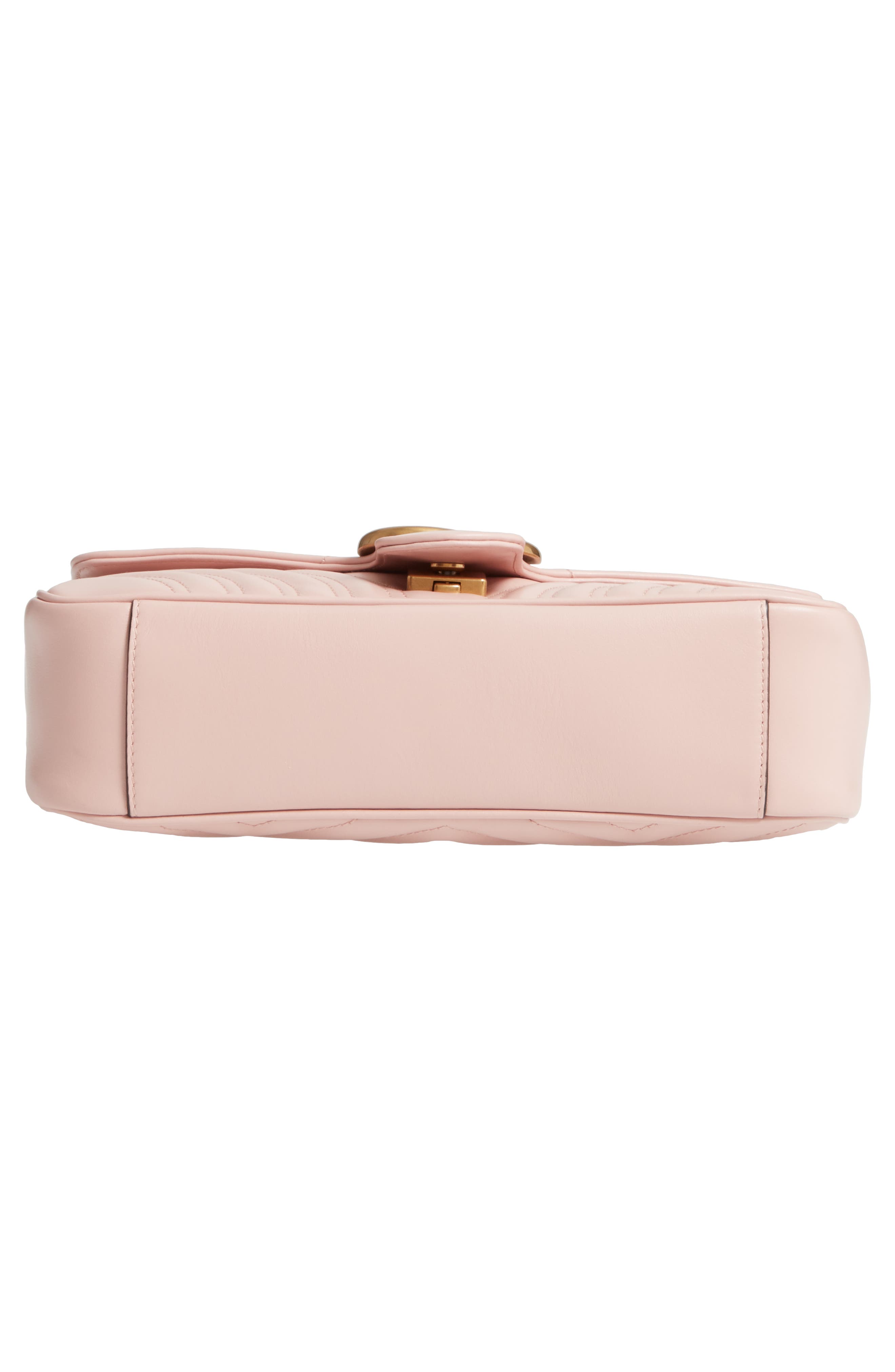 Gucci Small Matelassé Leather Shoulder Bag, Alternate, color, 