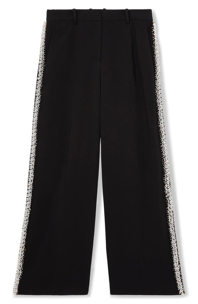 Reiss Atelier Marcella Embellished Wide Leg Pants, Alternate, color,