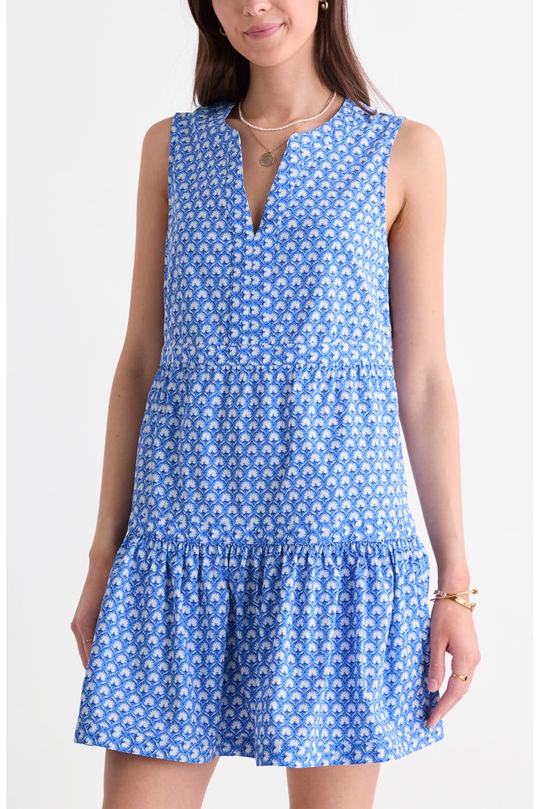 Harbor Seersucker Sundress, Alternate, color, BLOCK