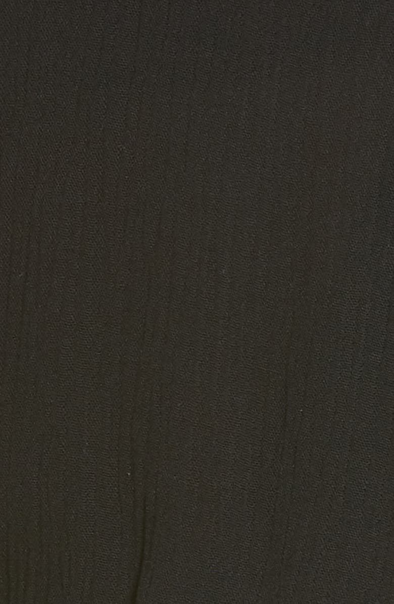 Elan Ruffle Sleeve Cover-Up Romper, Alternate, color, 