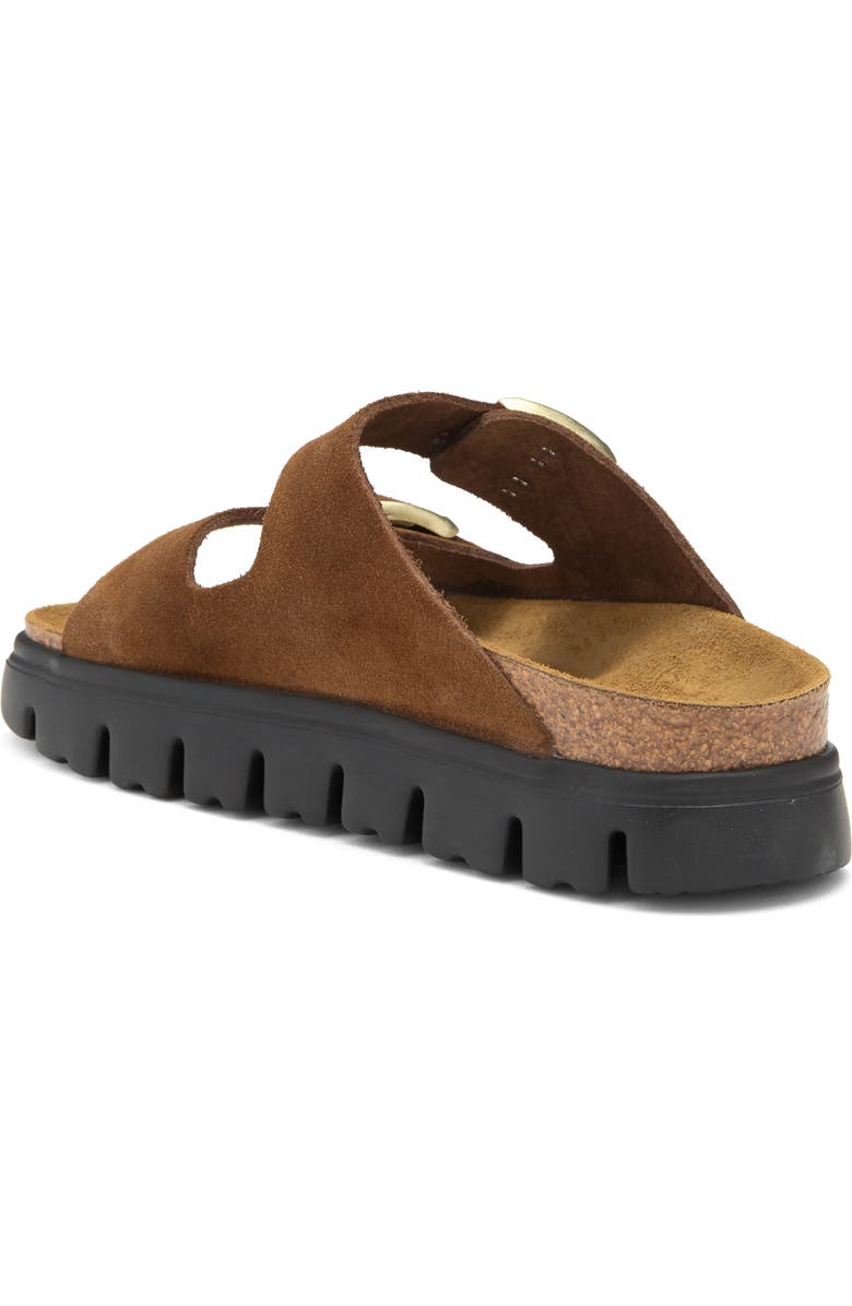 Birkenstock Papillio by Birkenstock Arizona Chunky Sandal, Alternate, color, Brown