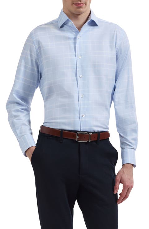 Alvin Shaped Fit Plaid Shirt