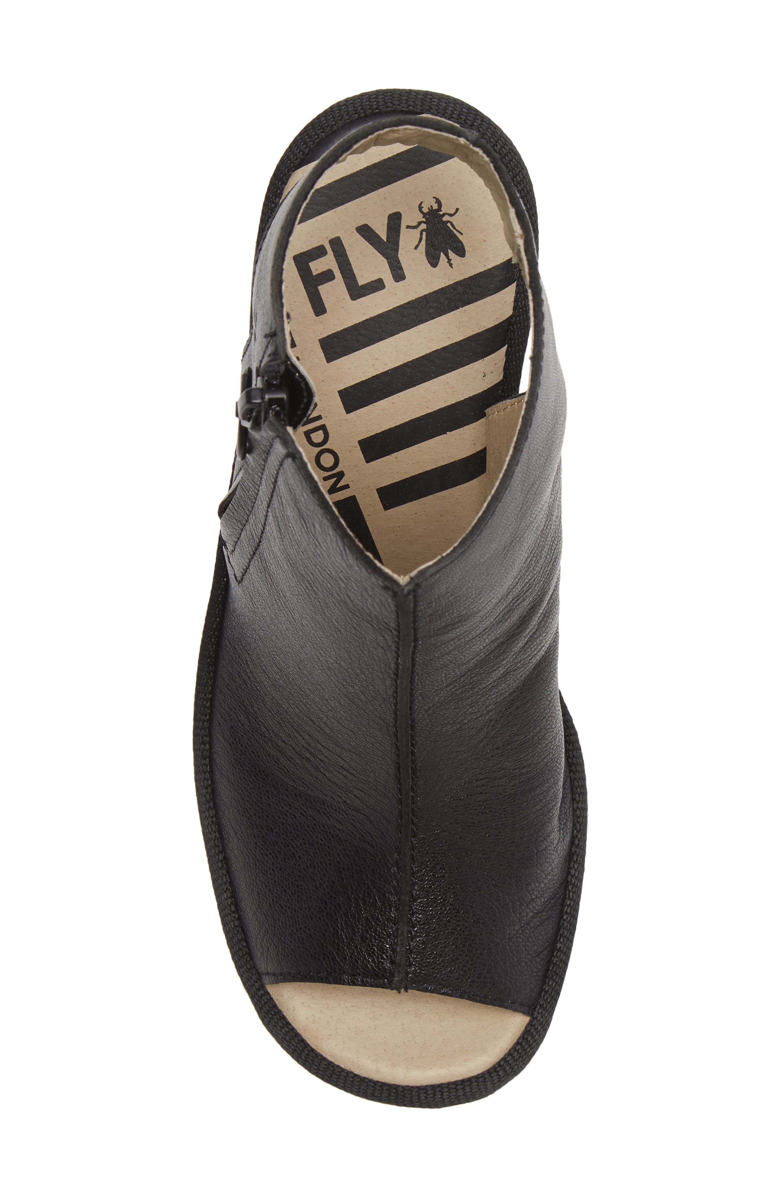 Fly London Jape Wedge Sandal, Alternate, color, 