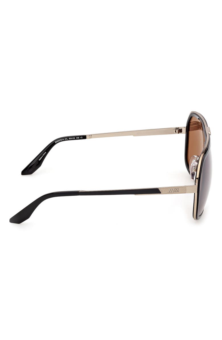 BMW 63mm Sunglasses, Alternate, color,