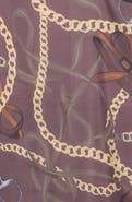 Steve Madden Status Print Satin Square Scarf