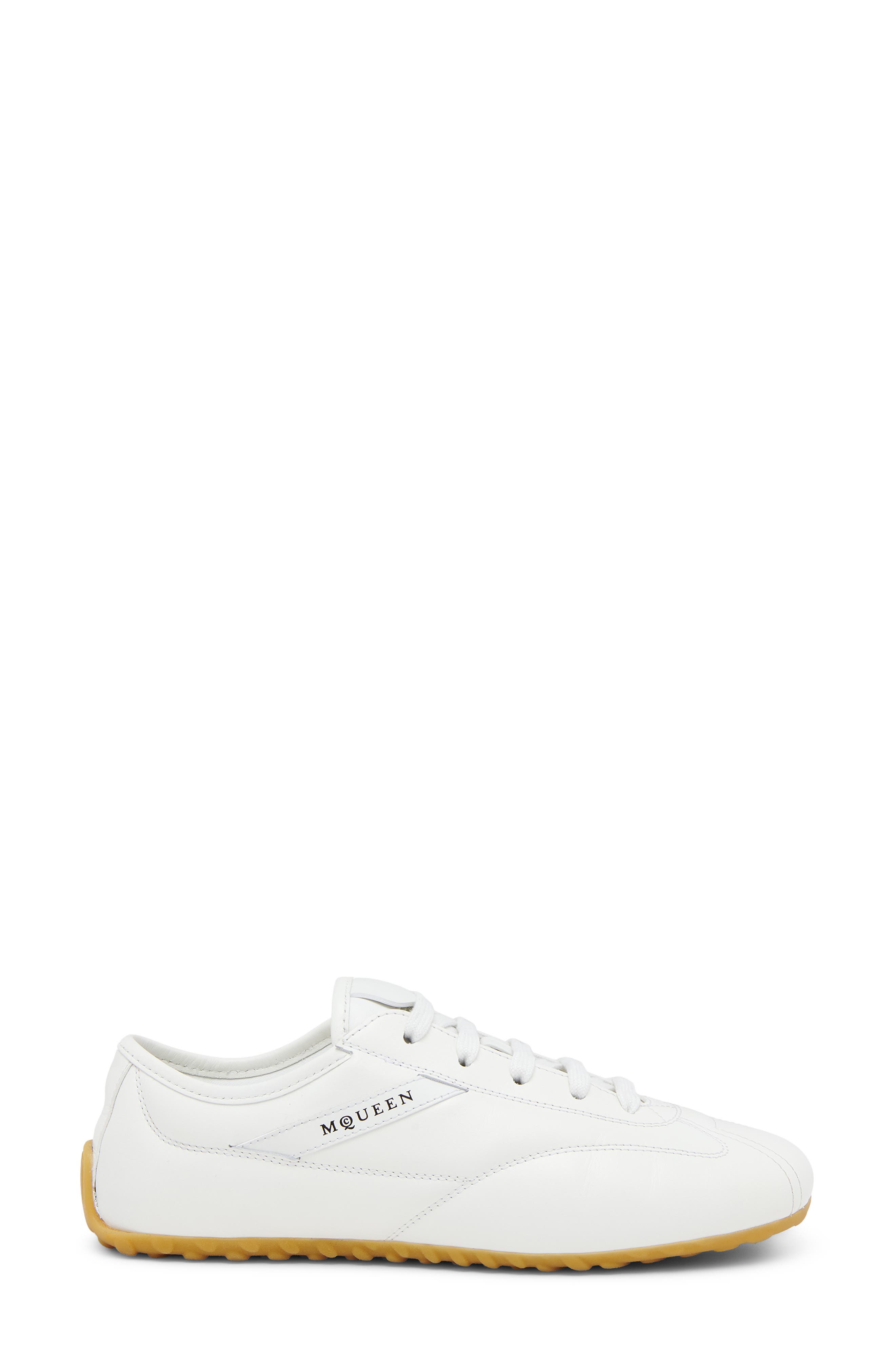 McQueen Boxe Sneaker, Alternate, color, White/ White