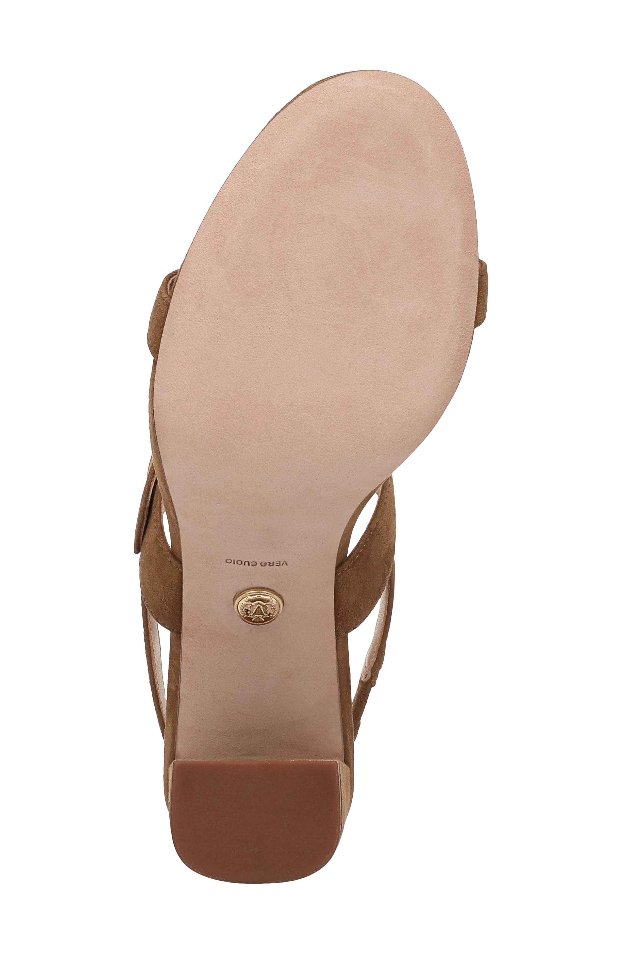 Veronica Beard Genetta Slingback Sandal, Alternate, color, Chestnut