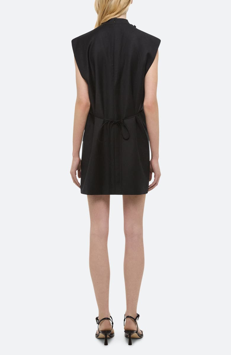 Helmut Lang Cowl Neck Wool Blazer Dress, Alternate, color, 
