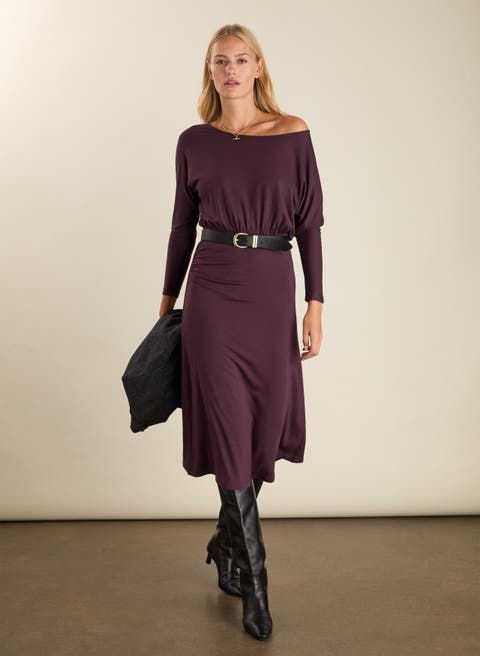 Sarah Jersey Midi Dress