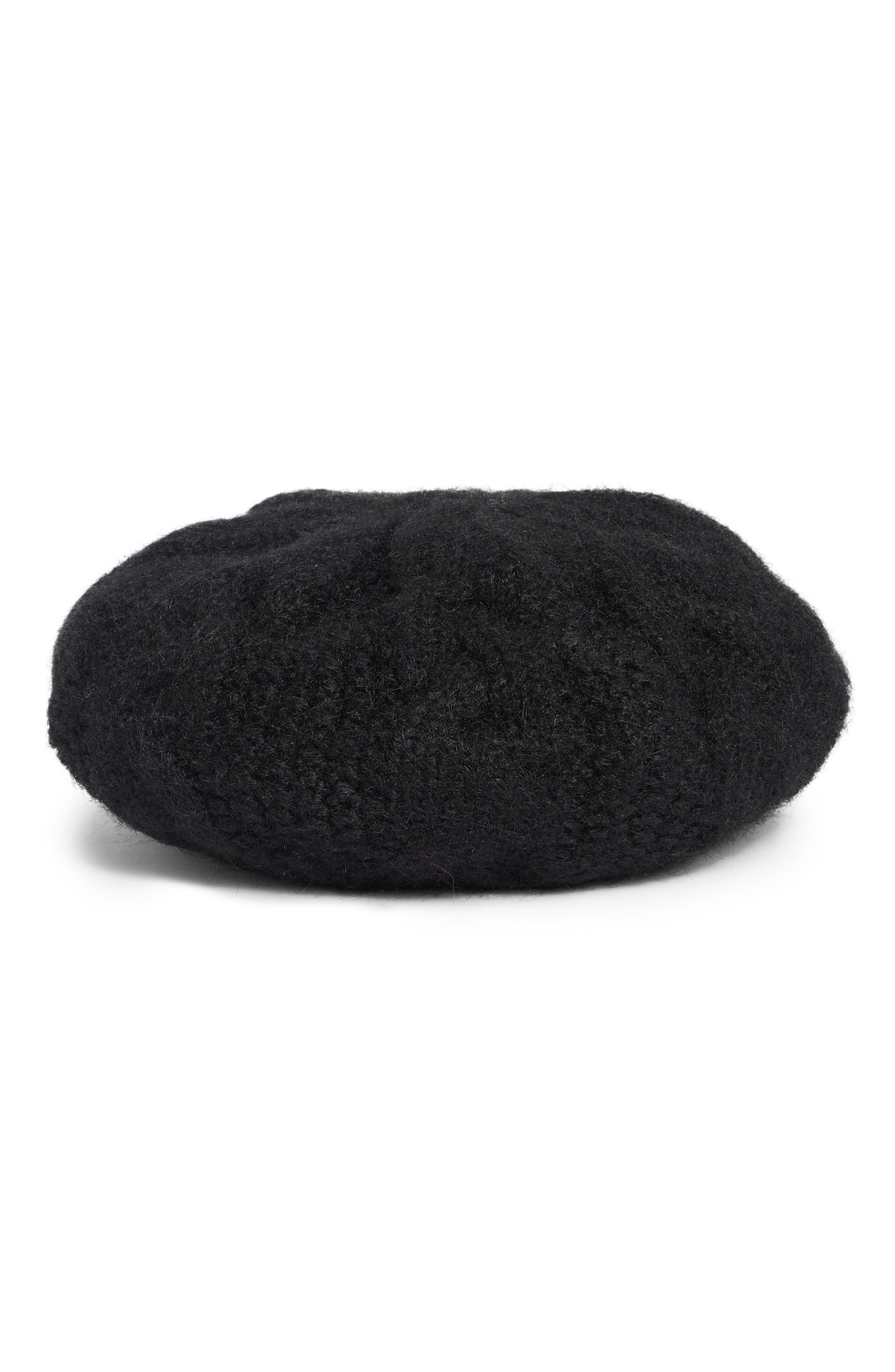 Fuzzy Chunky Cable Knit Beanie