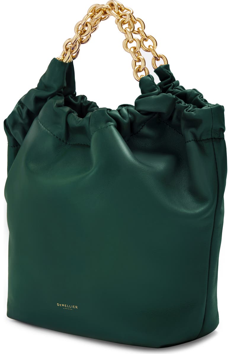 DeMellier Small Miami Leather Handbag, Alternate, color, Forest Green