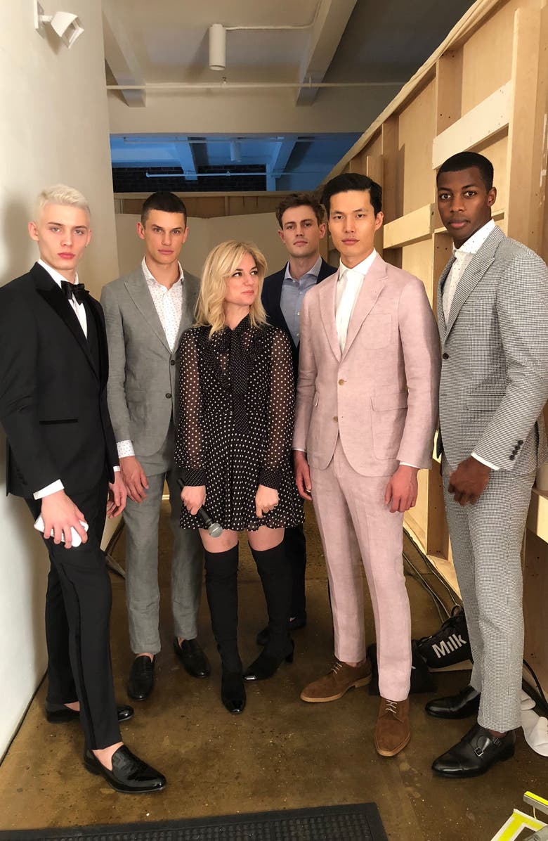 Strong Suit by Ilaria Urbinati Ignatius Slim Fit Linen Suit, Alternate, color, 